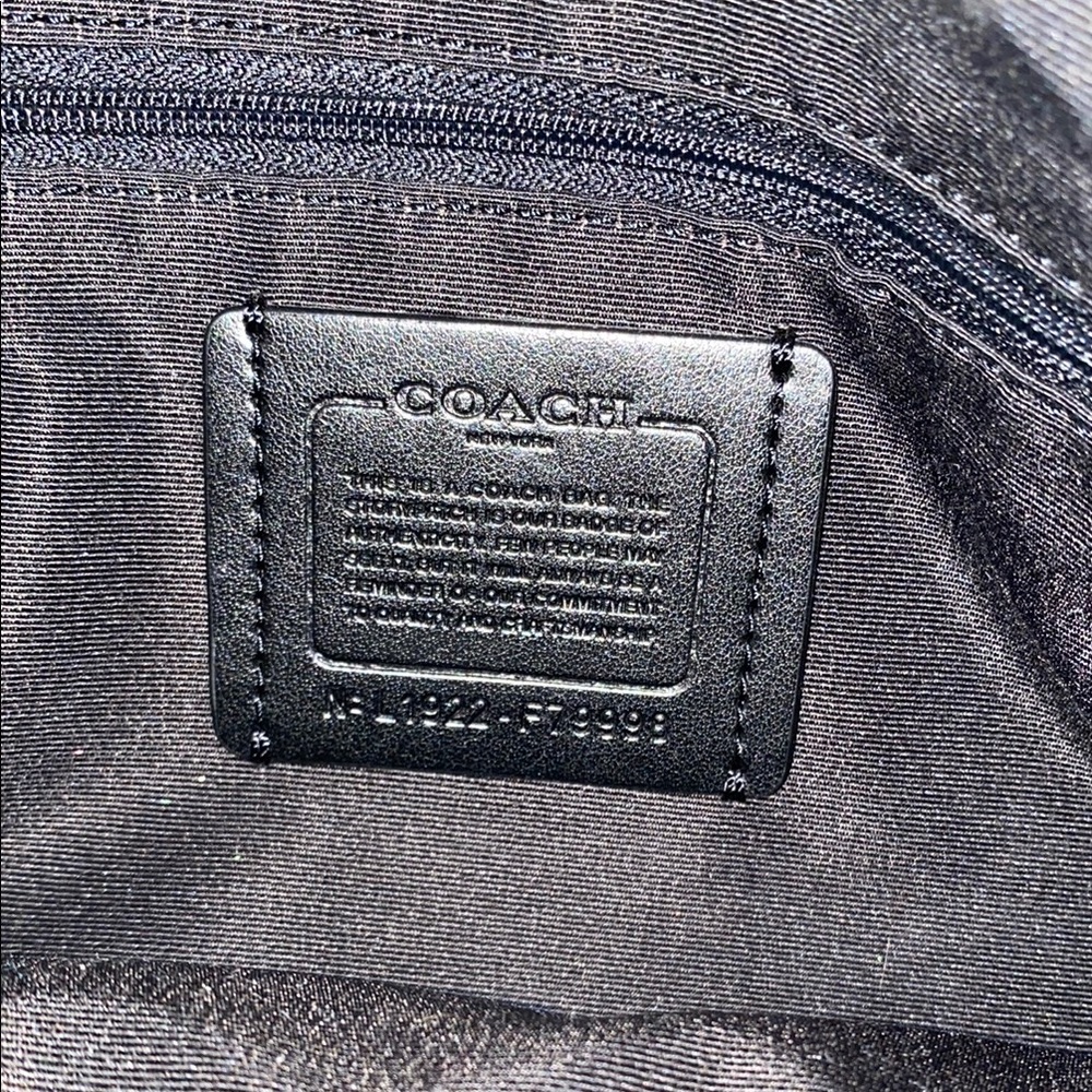 Coach Brown Signature Tote Bag - Picture 4 of 5